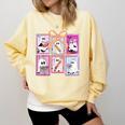 Coquette Bow Spooky Teacher Ghost Halloween Trick Or Teach Comfort Colors Sweatshirt Butter Coquette Bow Spooky Teacher Ghost Halloween Trick Or Teach Comfort Colors Sweatshirt Butter