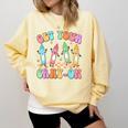Get Your Cray-On Preschool Teacher Kindergarten Teacher Comfort Colors Sweatshirt Butter Get Your Cray-On Preschool Teacher Kindergarten Teacher Comfort Colors Sweatshirt Butter
