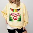 Crayon Box Fun Teacher Student Crayon Squad Halloween 2022 Comfort Colors Sweatshirt Butter Crayon Box Fun Teacher Student Crayon Squad Halloween 2022 Comfort Colors Sweatshirt Butter