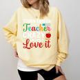 Crazy Teacher Men Women School Teachers Comfort Colors Sweatshirt Butter Crazy Teacher Men Women School Teachers Comfort Colors Sweatshirt Butter