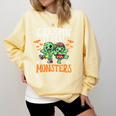 Creepin It Real Monster School Teacher Principal Halloween Comfort Colors Sweatshirt Butter Creepin It Real Monster School Teacher Principal Halloween Comfort Colors Sweatshirt Butter
