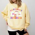 Cute Ghost Read More Books Lover Teacher Halloween Costume Comfort Colors Sweatshirt Butter Cute Ghost Read More Books Lover Teacher Halloween Costume Comfort Colors Sweatshirt Butter