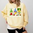 Cute Gnomes Teach Love And Inspire Back To School Teacher Comfort Colors Sweatshirt Butter Cute Gnomes Teach Love And Inspire Back To School Teacher Comfort Colors Sweatshirt Butter