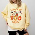 Daycare Boo Crew Halloween Spooky Costume For Teacher Comfort Colors Sweatshirt Butter Daycare Boo Crew Halloween Spooky Costume For Teacher Comfort Colors Sweatshirt Butter
