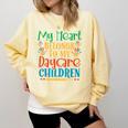Daycare Children Childcare Provider Teacher PreK Nursery Comfort Colors Sweatshirt Butter Daycare Children Childcare Provider Teacher PreK Nursery Comfort Colors Sweatshirt Butter