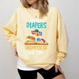 Daycare Provider Master Of Diapers Childcare Teacher Comfort Colors Sweatshirt Butter
