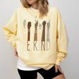 Deaf Be Kind Sign Language Hand Talking Teachers Interpreter Comfort Colors Sweatshirt Butter Deaf Be Kind Sign Language Hand Talking Teachers Interpreter Comfort Colors Sweatshirt Butter