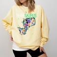 Dino Para Professional Teacher Collection T-Rex Dinosaur Paraeducator Assistant Teacher Comfort Colors Sweatshirt Butter Dino Para Professional Teacher Collection T-Rex Dinosaur Paraeducator Assistant Teacher Comfort Colors Sweatshirt Butter