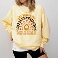 Director One Thankful Fall Teacher Women Life Comfort Colors Sweatshirt Butter