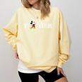 Disney Mickey Mouse Thumbs Up Best Teacher Ever Teacher Comfort Colors Sweatshirt Butter