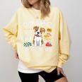 My Dog Ate My Lesson Plan Teacher Back To School Comfort Colors Sweatshirt Butter