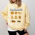 Dog Geometry Math Teacher Back To School STEM Humor Comfort Colors Sweatshirt Butter Dog Geometry Math Teacher Back To School STEM Humor Comfort Colors Sweatshirt Butter