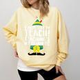 Duble2t I Just Like To Teach Teachings My Favorite Elf Teacher -Adults & -Kids Red Short Sleeve Comfort Colors Sweatshirt Butter Duble2t I Just Like To Teach Teachings My Favorite Elf Teacher -Adults & -Kids Red Short Sleeve Comfort Colors Sweatshirt Butter