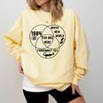 You Are Here Dystopian Venn Diagram English Teacher Bk Comfort Colors Sweatshirt Butter You Are Here Dystopian Venn Diagram English Teacher Bk Comfort Colors Sweatshirt Butter