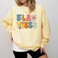 English Teacher Ela Vibes Teacher Kids First Day Of School Comfort Colors Sweatshirt Butter English Teacher Ela Vibes Teacher Kids First Day Of School Comfort Colors Sweatshirt Butter