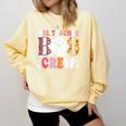 ESL Teacher Boo Crew Halloween Costume Comfort Colors Sweatshirt Butter