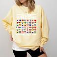ESL Teacher All Are Welcome Here For Worlds Virtual Teachers Comfort Colors Sweatshirt Butter ESL Teacher All Are Welcome Here For Worlds Virtual Teachers Comfort Colors Sweatshirt Butter