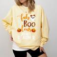 Faboolous INFANT Teacher Halloween Comfort Colors Sweatshirt Butter