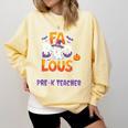 Fabulous Pre-K Teacher Halloween Costume Classroom Outfit Comfort Colors Sweatshirt Butter Fabulous Pre-K Teacher Halloween Costume Classroom Outfit Comfort Colors Sweatshirt Butter