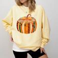 Fall Book Halloween Costume Autumn Pumpkin Teacher Kids Comfort Colors Sweatshirt Butter
