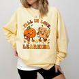 Fall In Love With Reading Book Autumn Pumpkins And Teachers Comfort Colors Sweatshirt Butter Fall In Love With Reading Book Autumn Pumpkins And Teachers Comfort Colors Sweatshirt Butter