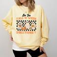 Are You Fall-O-Ween Directions Halloween Ghost Fall Teacher Comfort Colors Sweatshirt Butter Are You Fall-O-Ween Directions Halloween Ghost Fall Teacher Comfort Colors Sweatshirt Butter