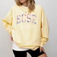 Floral ECSE Early Childhood Special Education SPED Teacher Comfort Colors Sweatshirt Butter Floral ECSE Early Childhood Special Education SPED Teacher Comfort Colors Sweatshirt Butter