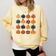 Folk Art Pumpkins Teacher Nurses Admin Witch Halloween Cute Comfort Colors Sweatshirt Butter Folk Art Pumpkins Teacher Nurses Admin Witch Halloween Cute Comfort Colors Sweatshirt Butter