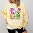 Fri-Yay Happy Friday Weekend Teacher Back To School Comfort Colors Sweatshirt Butter