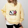 Front Office Teacher Admin Meaning School Secretary Comfort Colors Sweatshirt Butter
