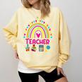 Future Kids Career Teacher Rainbow Boy Girl Graduations Comfort Colors Sweatshirt Butter Future Kids Career Teacher Rainbow Boy Girl Graduations Comfort Colors Sweatshirt Butter