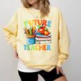 Future Teacher Costume For Kids Back To School Boy Girl Comfort Colors Sweatshirt Butter