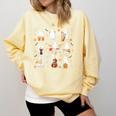 Ghost Music Teacher Halloween Musician Costume Comfort Colors Sweatshirt Butter Ghost Music Teacher Halloween Musician Costume Comfort Colors Sweatshirt Butter