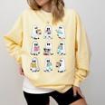 Ghost Reading Books Spooky Librarian Teacher Women Comfort Colors Sweatshirt Butter Ghost Reading Books Spooky Librarian Teacher Women Comfort Colors Sweatshirt Butter