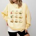 Ghosts Halloween Montessori Teacher Educator Costume Comfort Colors Sweatshirt Butter Ghosts Halloween Montessori Teacher Educator Costume Comfort Colors Sweatshirt Butter