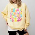 In My Glowing Teacher Era Teaching Back To School Comfort Colors Sweatshirt Butter In My Glowing Teacher Era Teaching Back To School Comfort Colors Sweatshirt Butter