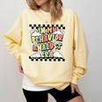 Groovy ABA RBT Therapist In My Behavior Analyst Era Teacher Comfort Colors Sweatshirt Butter