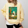 Groovy Ghost Reading Book Cat Halloween Ghost Teacher Comfort Colors Sweatshirt Butter Groovy Ghost Reading Book Cat Halloween Ghost Teacher Comfort Colors Sweatshirt Butter
