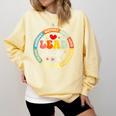 Groovy Lead Teacher Appreciation Back To School Comfort Colors Sweatshirt Butter Groovy Lead Teacher Appreciation Back To School Comfort Colors Sweatshirt Butter