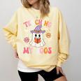 Groovy Teaching My Boos Teacher Ghost Halloween Teacher Comfort Colors Sweatshirt Butter Groovy Teaching My Boos Teacher Ghost Halloween Teacher Comfort Colors Sweatshirt Butter