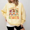 Groovy Thanksgiving With My Gnomie Women Teacher Fall Gnome Comfort Colors Sweatshirt Butter Groovy Thanksgiving With My Gnomie Women Teacher Fall Gnome Comfort Colors Sweatshirt Butter
