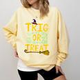 Halloween Math Teacher Trig Or Treat Student School College Comfort Colors Sweatshirt Butter Halloween Math Teacher Trig Or Treat Student School College Comfort Colors Sweatshirt Butter