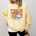 Halloween Medical Lab Science Microbiology Scientist Teacher Men Women Comfort Colors Sweatshirt Butter Halloween Medical Lab Science Microbiology Scientist Teacher Men Women Comfort Colors Sweatshirt Butter