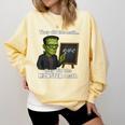 Halloween Monster Math Pun Teacher Humor Comfort Colors Sweatshirt Butter Halloween Monster Math Pun Teacher Humor Comfort Colors Sweatshirt Butter