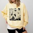 Halloween Music Note Clefs Spooky Ghost For Music Teacher Comfort Colors Sweatshirt Butter Halloween Music Note Clefs Spooky Ghost For Music Teacher Comfort Colors Sweatshirt Butter