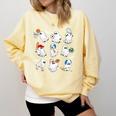Halloween PE Teacher Ghost Playing Soccer Football Baseball Comfort Colors Sweatshirt Butter Halloween PE Teacher Ghost Playing Soccer Football Baseball Comfort Colors Sweatshirt Butter