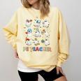 Halloween PE Teacher Spooky Physical Education Teacher Comfort Colors Sweatshirt Butter Halloween PE Teacher Spooky Physical Education Teacher Comfort Colors Sweatshirt Butter