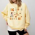 Halloween SLP Sped Teacher Groovy Inclusion Isn't Scary Comfort Colors Sweatshirt Butter Halloween SLP Sped Teacher Groovy Inclusion Isn't Scary Comfort Colors Sweatshirt Butter