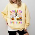 Halloween Teacher You Can't Scare Me I Teach First Grade Comfort Colors Sweatshirt Butter Halloween Teacher You Can't Scare Me I Teach First Grade Comfort Colors Sweatshirt Butter