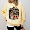 Halloween Teacher Phonemes Graphemes Caffeine Coffee Lover Comfort Colors Sweatshirt Butter Halloween Teacher Phonemes Graphemes Caffeine Coffee Lover Comfort Colors Sweatshirt Butter